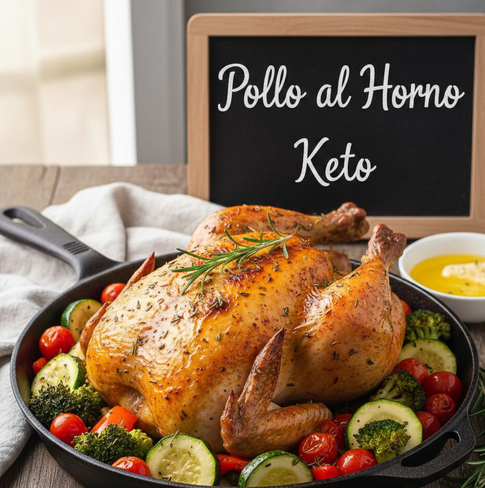 pollo al horno keto